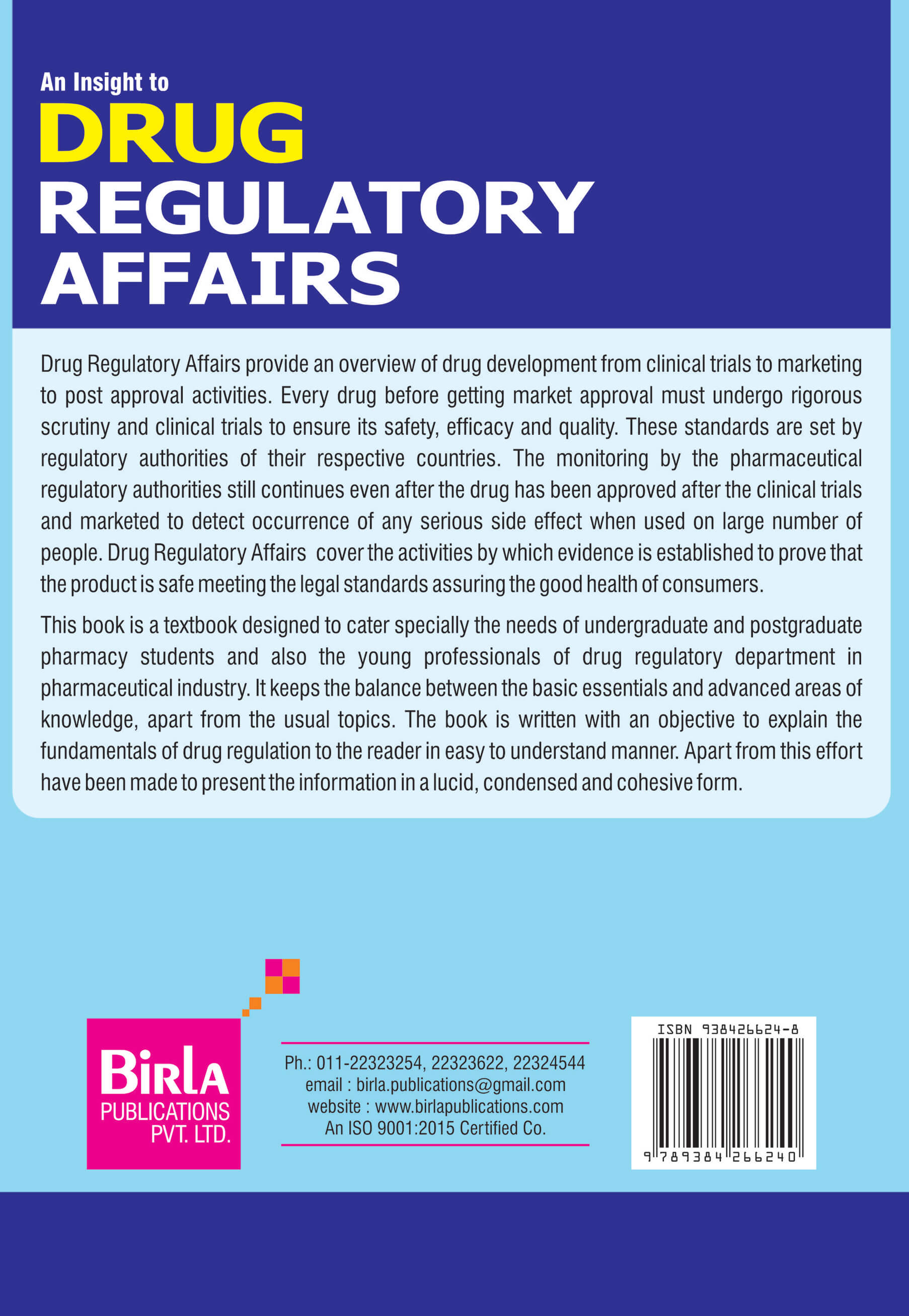 an-insight-to-drug-regulatory-affairs-birla-publications-pvt-ltd